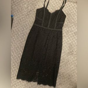 Black Lace Express Dress